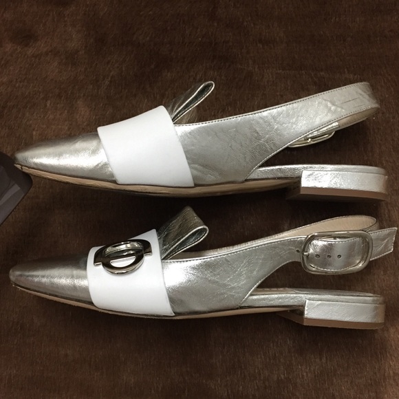 Authentic DIOR Clip Slingback Flats. Size 37.5 - Picture 3 of 8